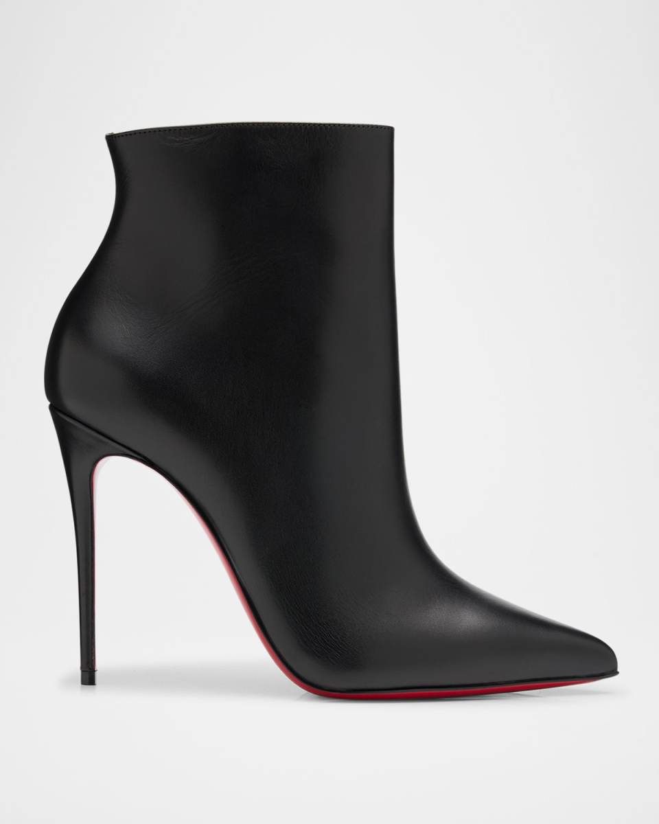 So Kate Calfskin Red Sole Booties
